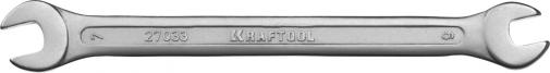 Ключ гаечный рожковый KRAFTOOL EXPERT 27033-06-07