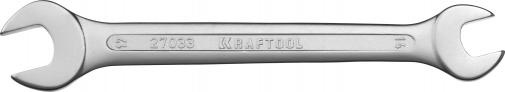 Ключ гаечный рожковый KRAFTOOL EXPERT 27033-14-17