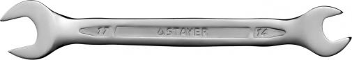 Ключ гаечный рожковый STAYER PROFESSIONAL 27035-14-17