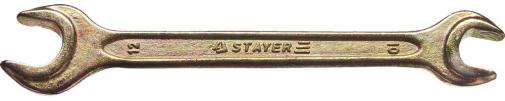 Ключ гаечный рожковый STAYER MASTER 27038-10-12