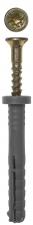 Дюбель-гвоздь полипропиленовый с цилиндрическим бортиком ЗУБР 4-301366-08-120