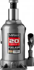 Домкрат бутылочный гидравлический MIRAX 43260-20