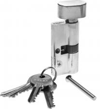 Цилиндровый механизм тип ключ-завертка английский тип ключа (5 шт.) длина 60мм Цвет - хром. ЗУБР МАСТЕР 52103-60-2