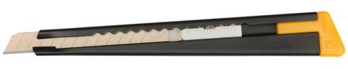 Нож с сегментированным лезвием для резки бумаги картона обоев OLFA OL-180-BLACK