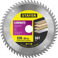 Пильный диск по ламинату STAYER MASTER 3684-230-30-56